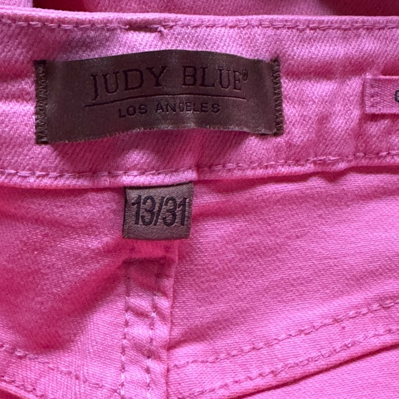 NWOT Judy Blue High Rise Tummy Control Wide Leg Crop Jeans - Picture 5 of 11